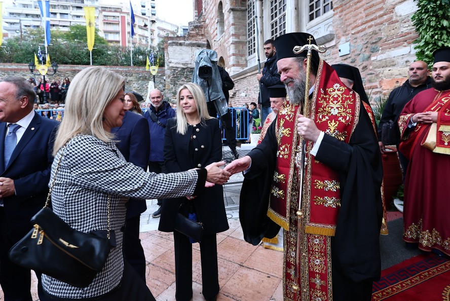 Θεσσαλονίκη: Με λαμπρότητα και παρουσία της πολιτειακής και πολιτικής ηγεσίας ο εορτασμός του Αγίου Δημητρίου και της απελευθέρωσης της πόλης