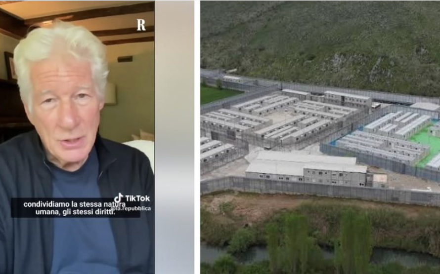 Ο Ρίτσαρντ Γκιρ επικρίνει τη συμφωνία Ράμα-Μελόνι για τους μετανάστες – «Μην μετατρέπετε τους ανθρώπους σε αριθμούς»