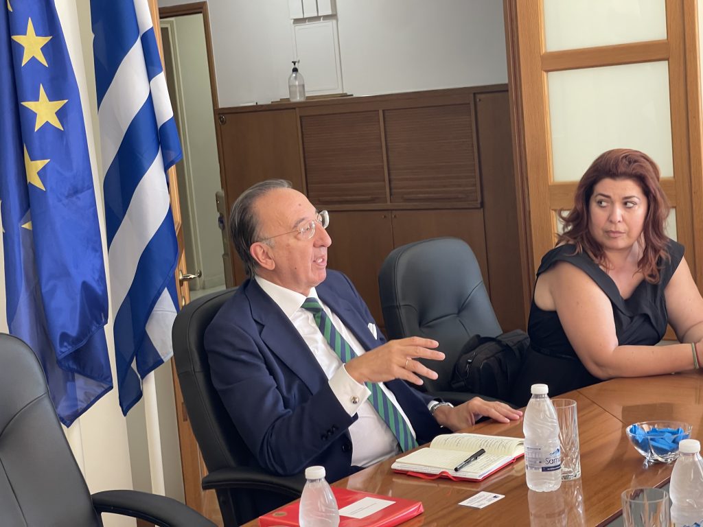 Στα Χανιά ο πρέσβης της Ισπανίας: Στόχος το άνοιγμα των επιχειρήσεων της Κρήτης στην ισπανική αγορά