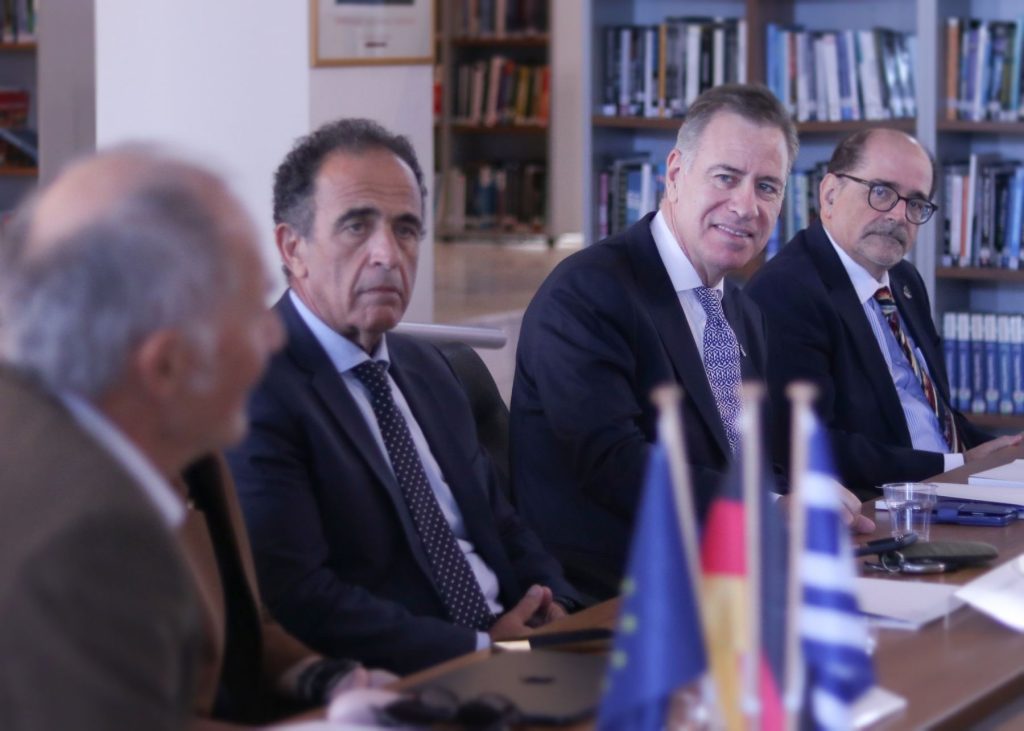 Θεσσαλονίκη: Στο Διεθνές Πανεπιστήμιο της Ελλάδος o Πρέσβης της Ομοσπονδιακής Δημοκρατίας της Γερμανίας στην Ελλάδα