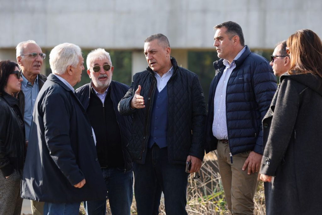 Αυτοψίες Κουρέτα σε οδικά και αντιπλημμυρικά έργα σε Καρδίτσα, Τρίκαλα