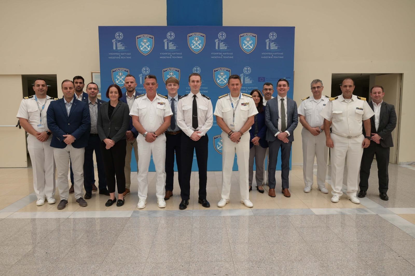 Επίσκεψη αντιπροσωπείας του Ηνωμένου Βασιλείου στο Αρχηγείο του Λιμενικού Σώματος
