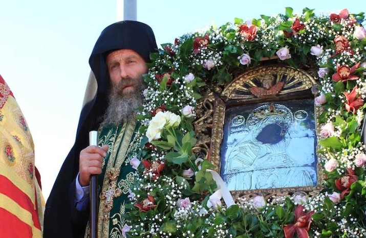 Η Θεσσαλονίκη υποδέχτηκε την Ιερά εικόνα της Παναγίας της Χοζοβιώτισσας