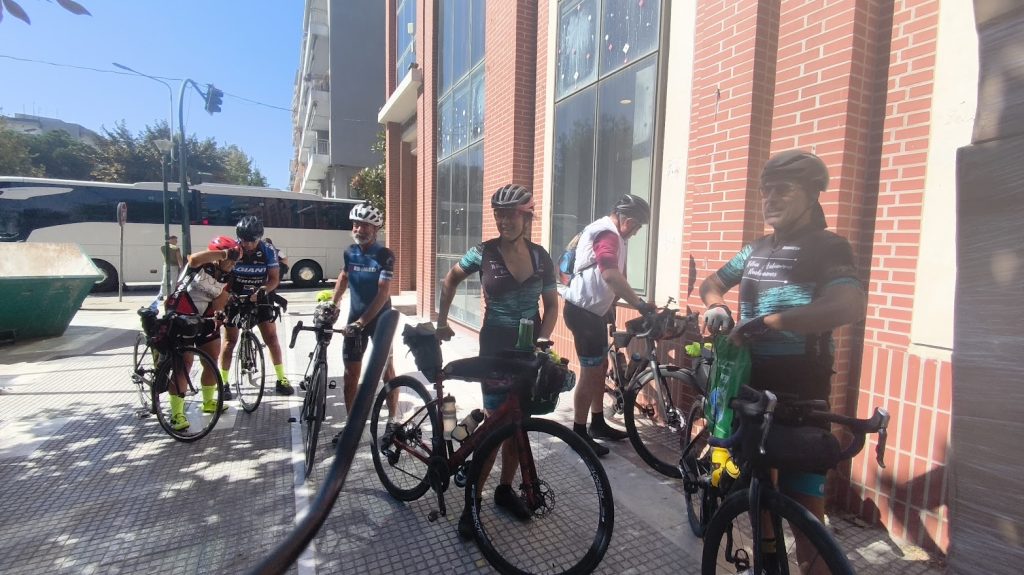 COP31 Bike Ride: Στάση της ποδηλατικής ομάδας στην Αλεξανδρούπολη πριν την παράδοση της «σκυτάλης» στην Τουρκία