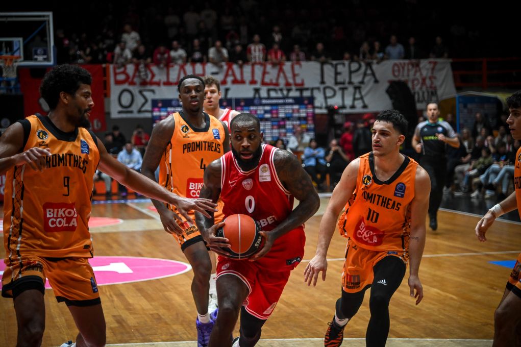 Greek Basketball League: «Περίπατος» του Ολυμπιακού στην Πάτρα, 85-45 τον Προμηθέα