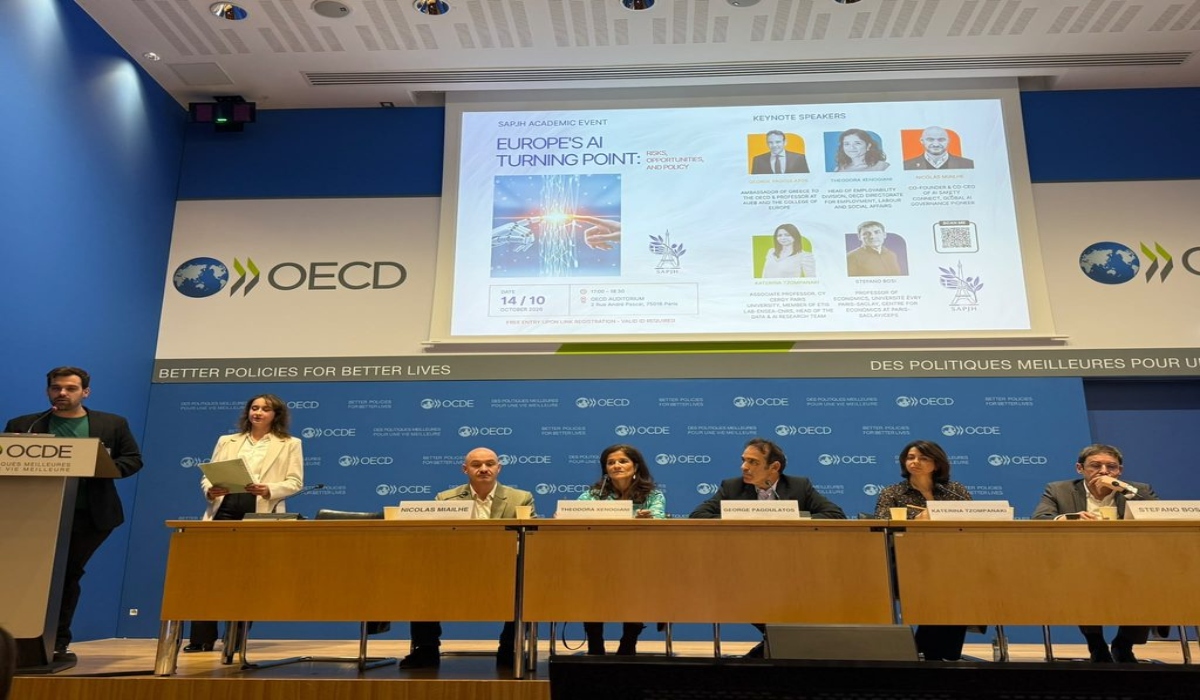 Η Ευρώπη σε σημείο καμπής για την ΤΝ: Κίνδυνοι, ευκαιρίες και χάραξη πολιτικής- Εκδήλωση του δικτύου SAPJH στο Παρίσι